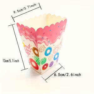 Party Donuts Paper Food Containers