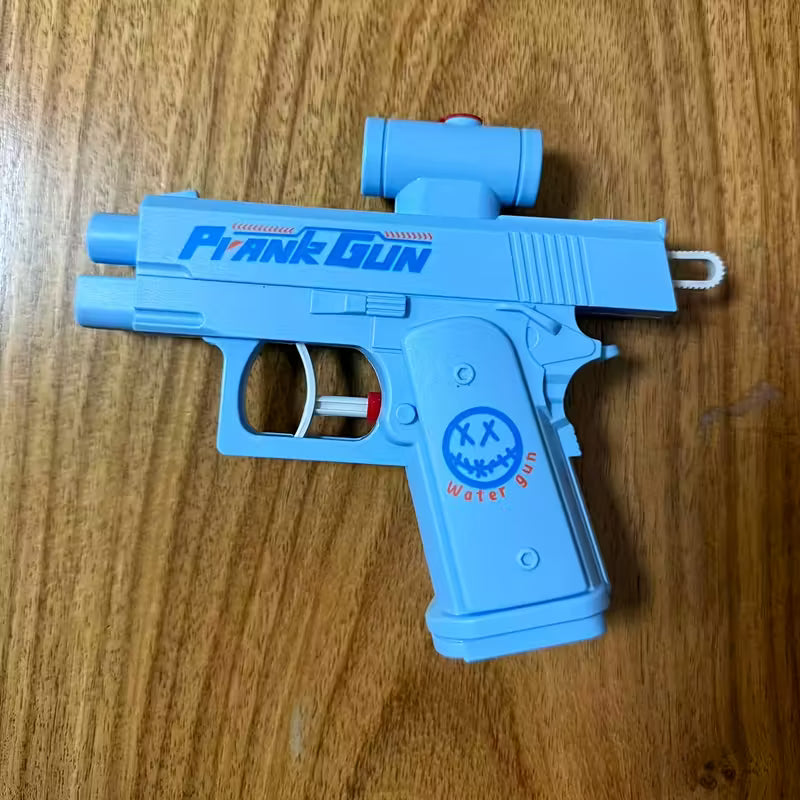 Prank Water Gun with Reversible Switch - Blue
