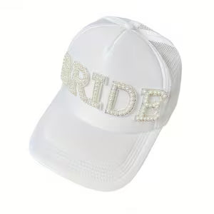 Elegant 'Bride' Baseball Cap