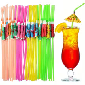 Hawaiian Straw with Umbrella