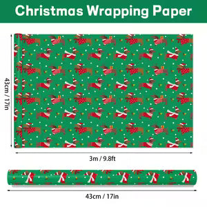Dachshund Christmas Wrapping Paper