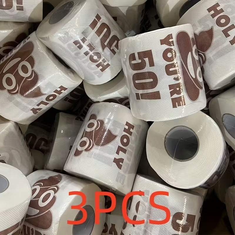 Funny 50th Birthday Toilet Paper