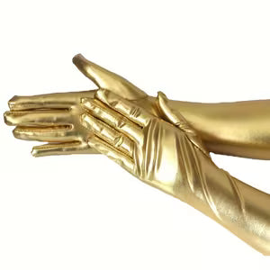 Long Gloves Gold