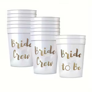 12pcs Bachelorette Party Cups