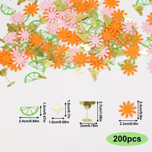 Margarita Party Confetti – Vibrant Table Decor