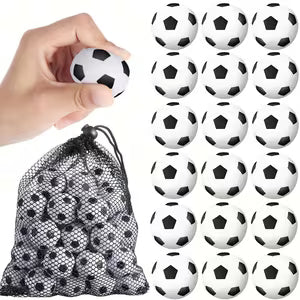 16 pcs Party Favor Packs Mini Soccer Stress Balls