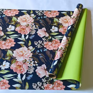 Peony Flower Wrapping Paper