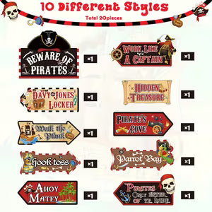 Pirate Party Signs