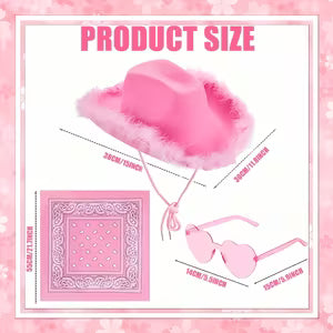 Pink Cowboy Hat Women