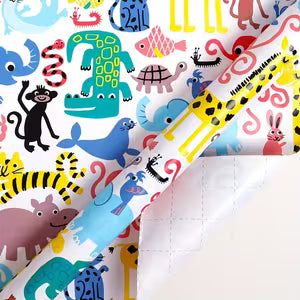 Animal Cartoon Wrapping Paper