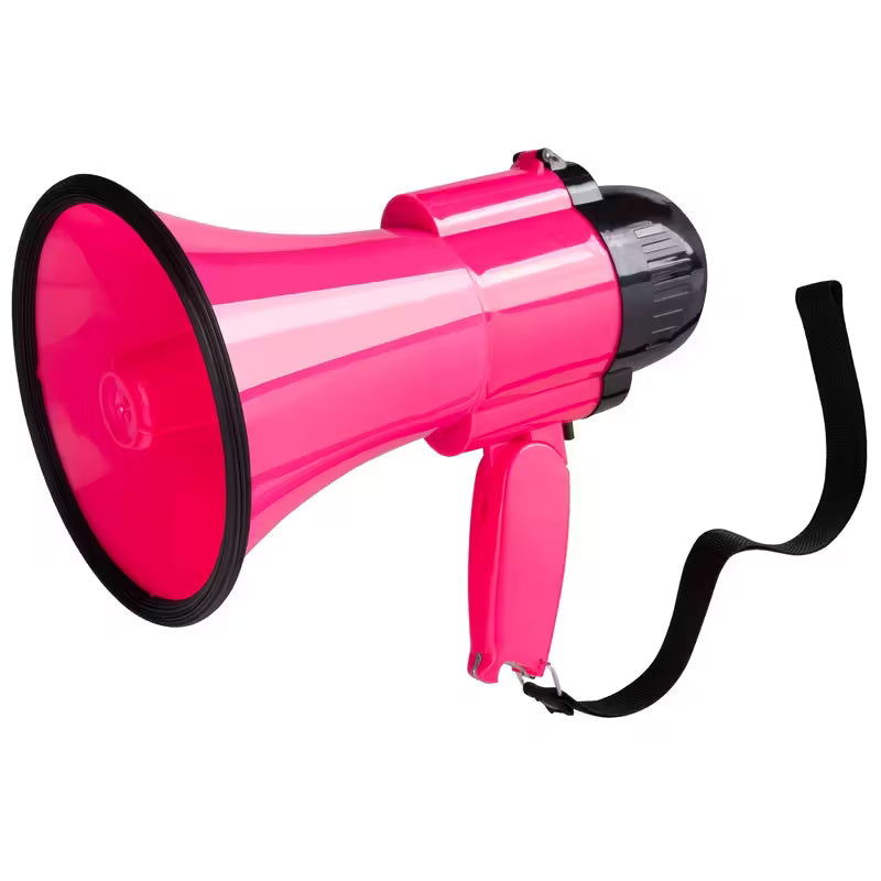 Portable Megaphone with Siren (Battery excluded)