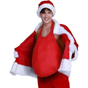 Realistic Santa Belly Padding Costume Accessory