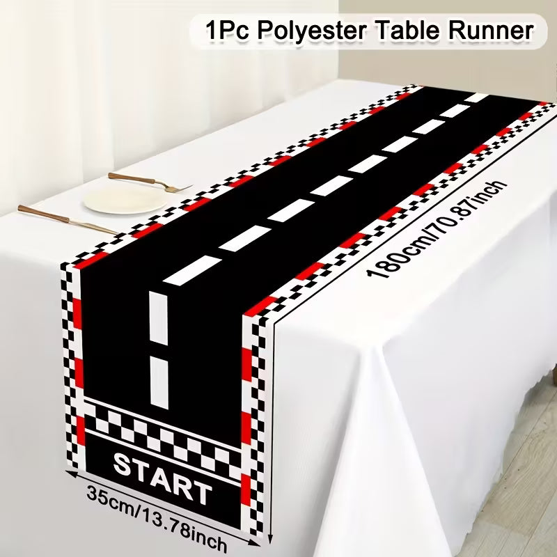 Racing Polyester Table Cover