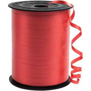 457.2m Large Curled Wavy Ribbon (Red)
