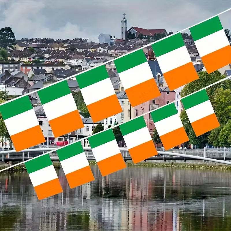 30pcs Irish National Flags