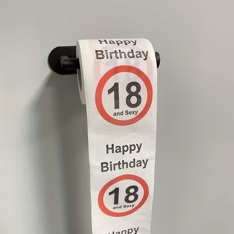 18th Birthday Toilet Paper