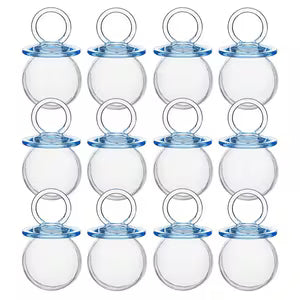 6pcs Blue Pacifier Candy Containers