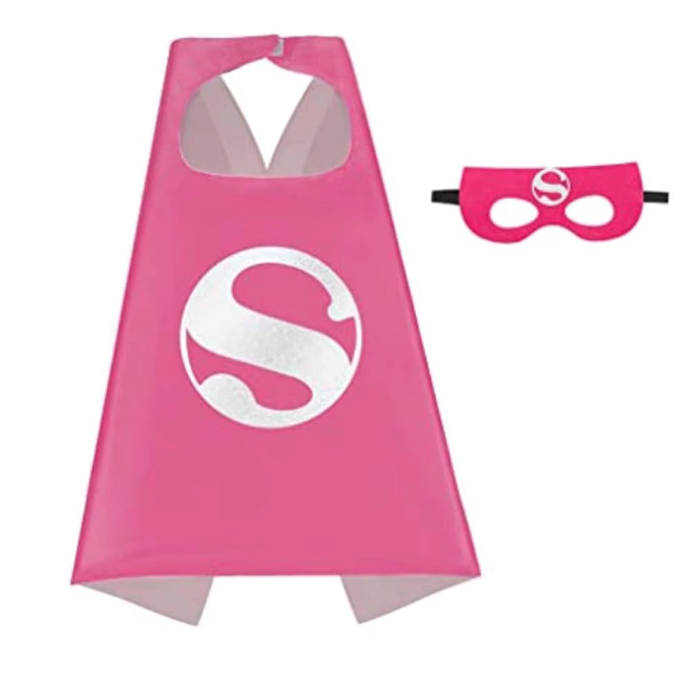 Super Woman Cape & Mask