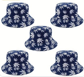 1 pc Retro Fashion Bucket Hats - Blue
