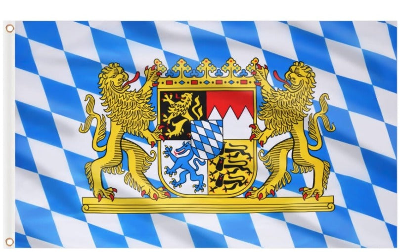 1 pc Bavarian State Flag without stick