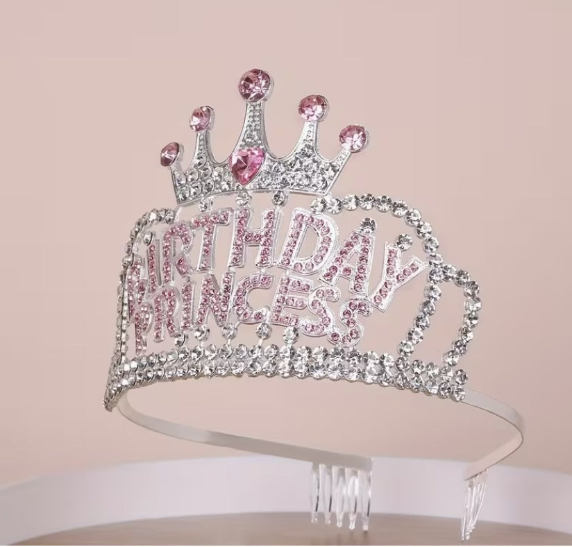 Birthday Crown Tiara Headband