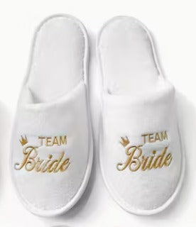 Bride & Bridesmaid Slippers Set