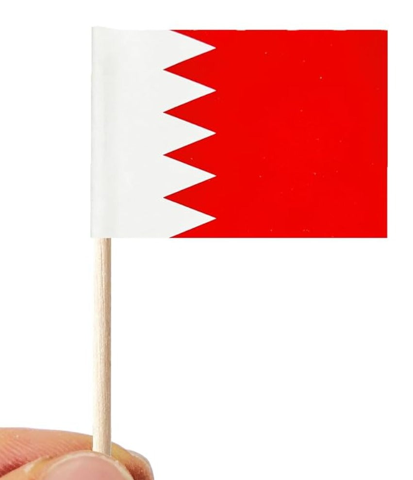 Bahrain Flag Cake Toppers