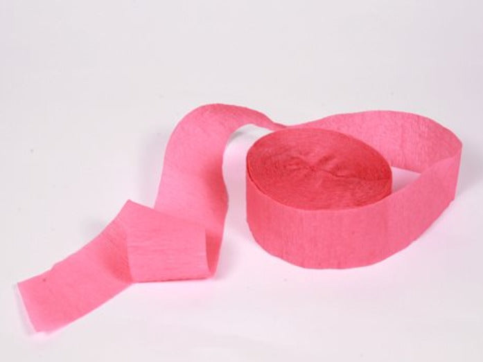 Crepe Paper Streamer Roll - 4.5cm x 25m