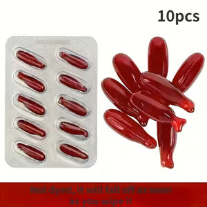 10pcs Fake Blood Capsules