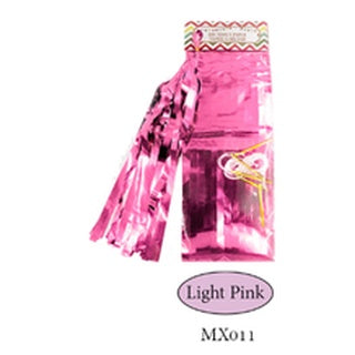 Mettalic Tassel Garland (Light Pink Shadow)
