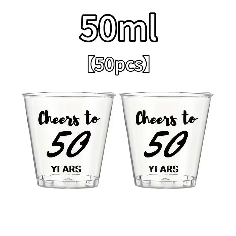 50pcs -50 Anniversary