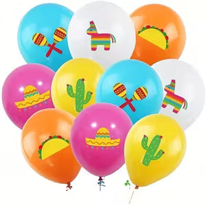 Mexican Party Balloons