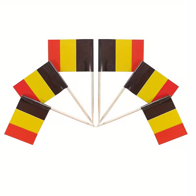 Belgium Flag Toothpicks