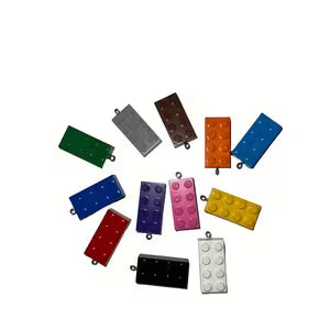 Lego Building Block Keychain