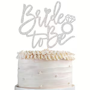 Bride to Be Cake Topper