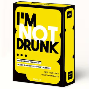 "I'm Not Drunk" Party Drinking Game