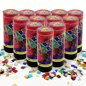 12-Piece Handheld Confetti Cannons