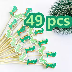 Dinosaur Cupcake Toppers