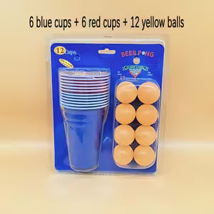 12-Piece Beer Pong Set