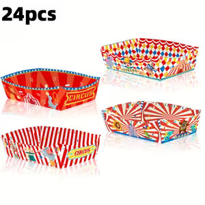 Carnival Circus Clown Lion Party Snack Tray