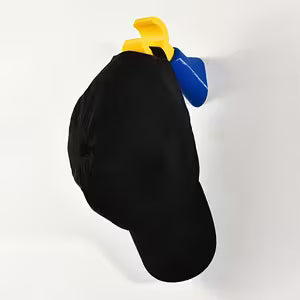 Lego Wall Hook Blue & Yellow