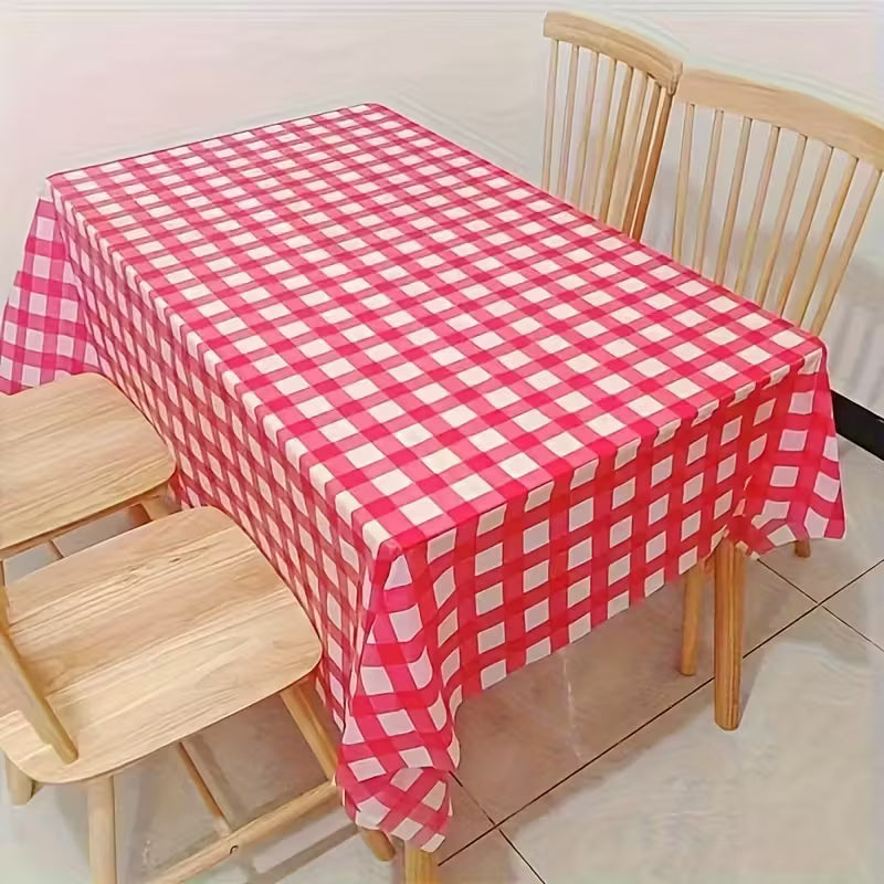 Disposable Checkered Tablecloths