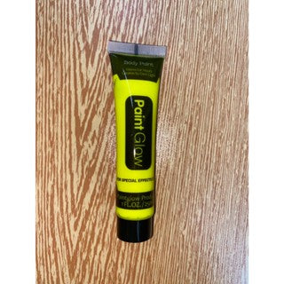Glow in the Dark Yellow Body and Face Paint