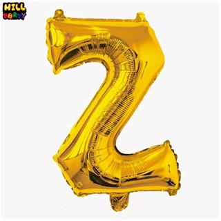 16" Gold Letter Foil Balloons