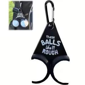 These Balls like it Rough - Golf Ball Holder