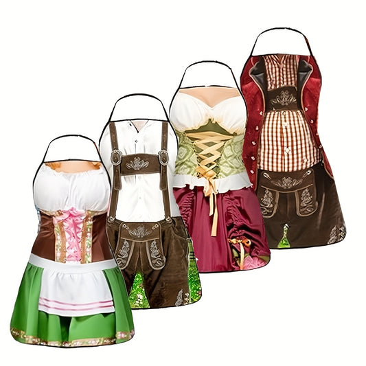 Set of 4 Oktoberfest Party Aprons