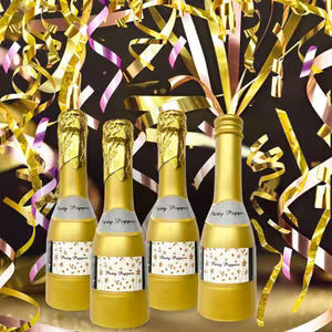 Champagne Confetti Ribbon Popper