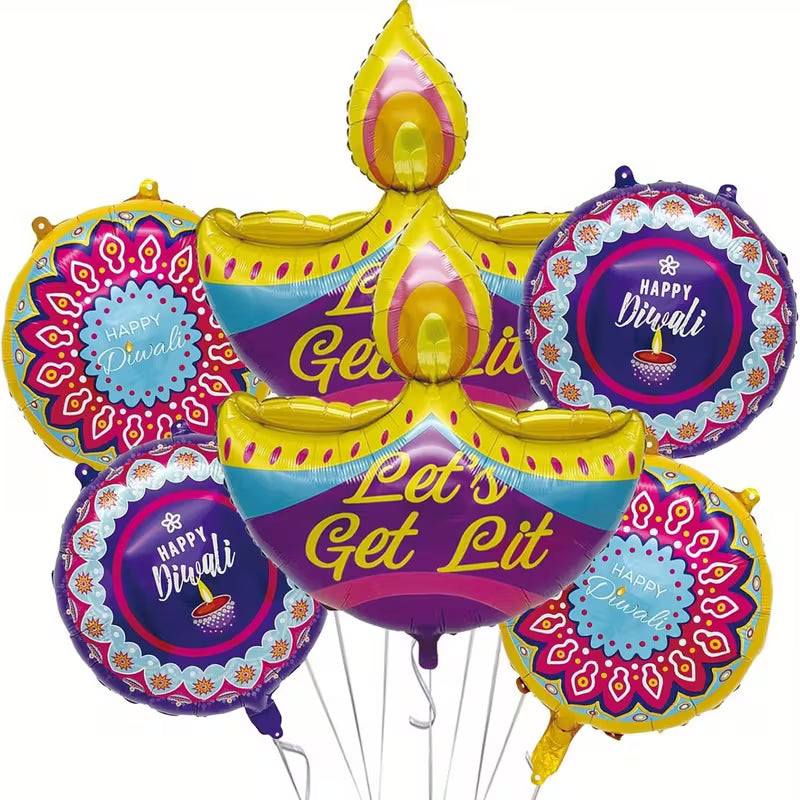Diwali Decorations Balloons Set