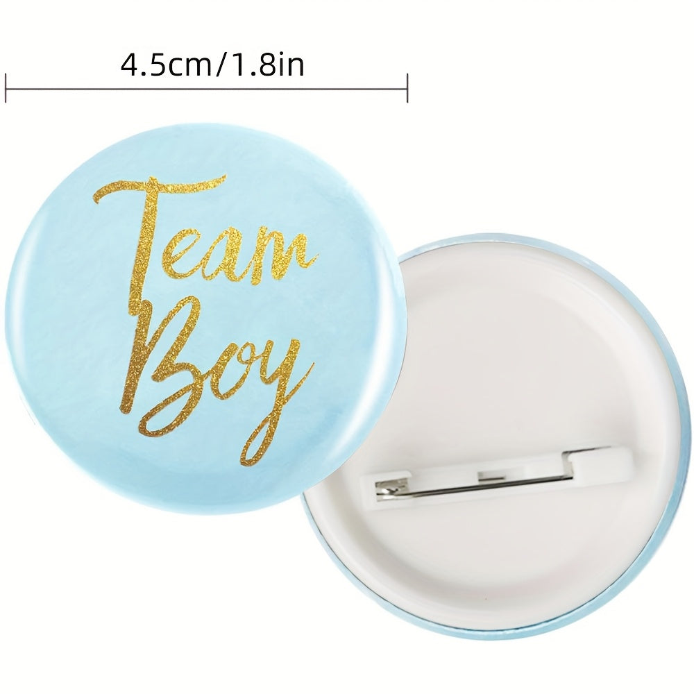 5pcs Team Boy Badges