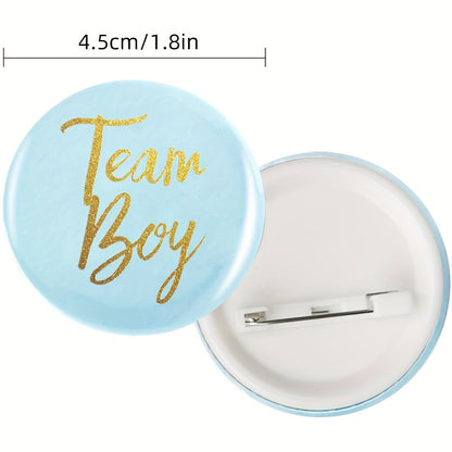 5pcs Team Boy Badges